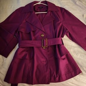 NWOT Rafella Short Length Trench Jacket